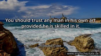 Englisches Zitat von Edward Coke als Bild
