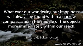 Englisches Zitat von Edward G. Bulwer-Lytton als Bild
