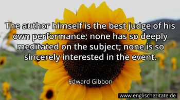 Englisches Zitat von Edward Gibbon als Bild