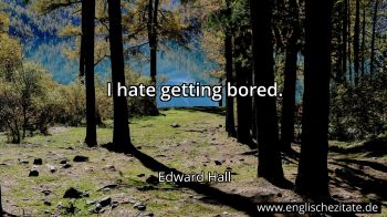Englisches Zitat von Edward Hall als Bild