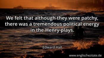 Englisches Zitat von Edward Hall als Bild