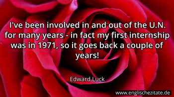 Englisches Zitat von Edward Luck als Bild