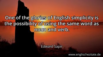 Englisches Zitat von Edward Sapir als Bild