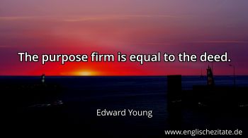 Englisches Zitat von Edward Young als Bild