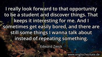 Englisches Zitat von Edward Zwick als Bild