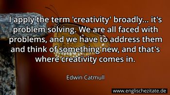 Englisches Zitat von Edwin Catmull als Bild