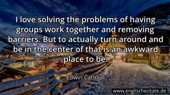 Englisches Zitat von Edwin Catmull als Bild