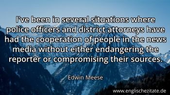 Englisches Zitat von Edwin Meese als Bild