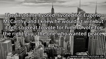 Englisches Zitat von Eileen Myles als Bild