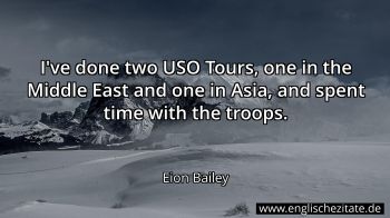 Englisches Zitat von Eion Bailey als Bild