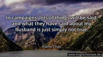 Englisches Zitat von Elaine Chao als Bild
