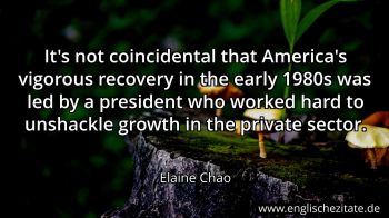 Englisches Zitat von Elaine Chao als Bild