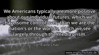 Englisches Zitat von Elaine Chao als Bild