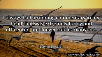 Englisches Zitat von Elayne Boosler als Bild