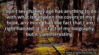 Englisches Zitat von Eleanor Catton als Bild