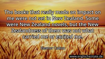 Englisches Zitat von Eleanor Catton als Bild