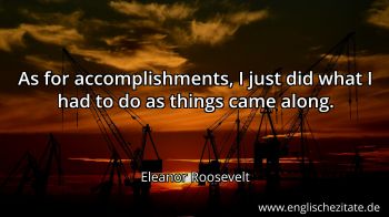 Englisches Zitat von Eleanor Roosevelt als Bild