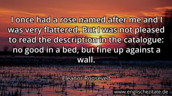 Englisches Zitat von Eleanor Roosevelt als Bild