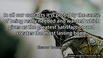 Englisches Zitat von Eleanor Roosevelt als Bild