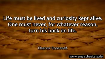 Englisches Zitat von Eleanor Roosevelt als Bild