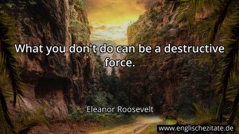 Englisches Zitat von Eleanor Roosevelt als Bild