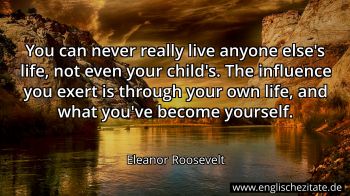 Englisches Zitat von Eleanor Roosevelt als Bild