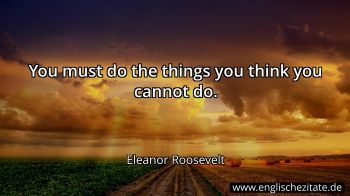 Englisches Zitat von Eleanor Roosevelt als Bild