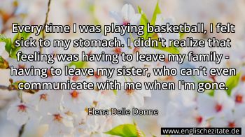 Englisches Zitat von Elena Delle Donne als Bild