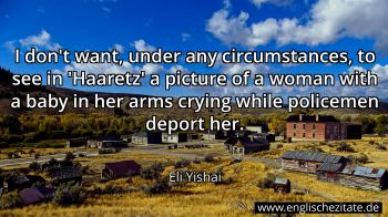 Englisches Zitat von Eli Yishai als Bild