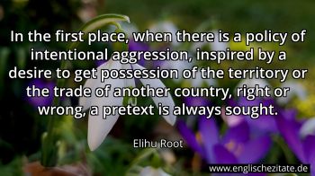 Englisches Zitat von Elihu Root als Bild