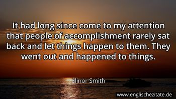 Englisches Zitat von Elinor Smith als Bild