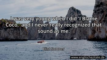 Englisches Zitat von Eliot Sumner als Bild