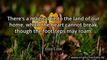 Englisches Zitat von Eliza Cook als Bild