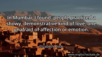 Englisches Zitat von Elizabeth Flock als Bild
