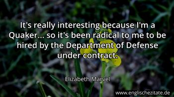 Englisches Zitat von Elizabeth Marvel als Bild