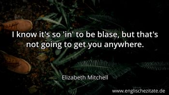 Englisches Zitat von Elizabeth Mitchell als Bild