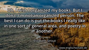 Englisches Zitat von Elizabeth Strout als Bild
