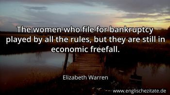 Englisches Zitat von Elizabeth Warren als Bild
