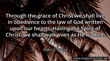 Englisches Zitat von Ellen G. White als Bild