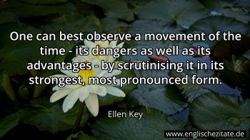 Englisches Zitat von Ellen Key als Bild