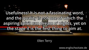 Englisches Zitat von Ellen Terry als Bild