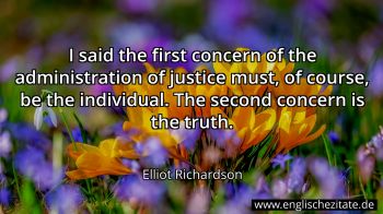 Englisches Zitat von Elliot Richardson als Bild