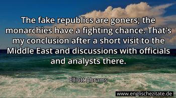 Englisches Zitat von Elliott Abrams als Bild