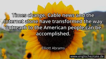 Englisches Zitat von Elliott Abrams als Bild