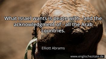 Englisches Zitat von Elliott Abrams als Bild