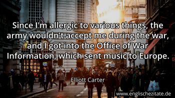 Englisches Zitat von Elliott Carter als Bild