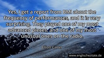 Englisches Zitat von Elliott Carter als Bild