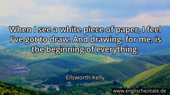Englisches Zitat von Ellsworth Kelly als Bild