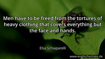 Englisches Zitat von Elsa Schiaparelli als Bild