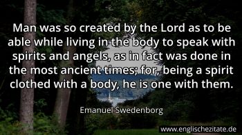Englisches Zitat von Emanuel Swedenborg als Bild